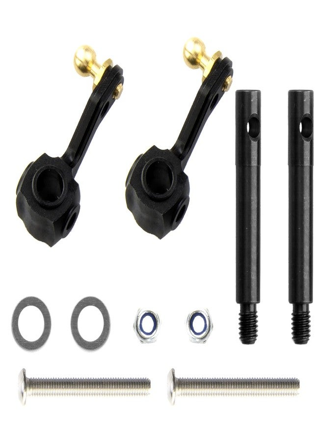 TOOMOD CW-01 Aluminum Front Knuckle Arm Set for Tamiya CW01 Grasshopper Chassis Lunch Box Chassis Upgrades Parts - Image 4